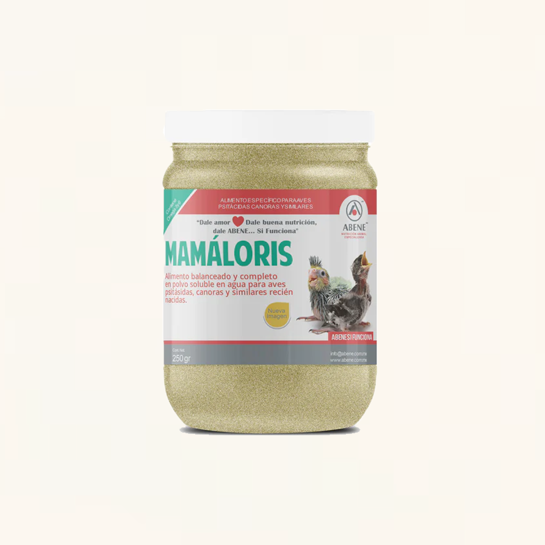 MAMÁLORIS, Papilla para aves recién nacidas