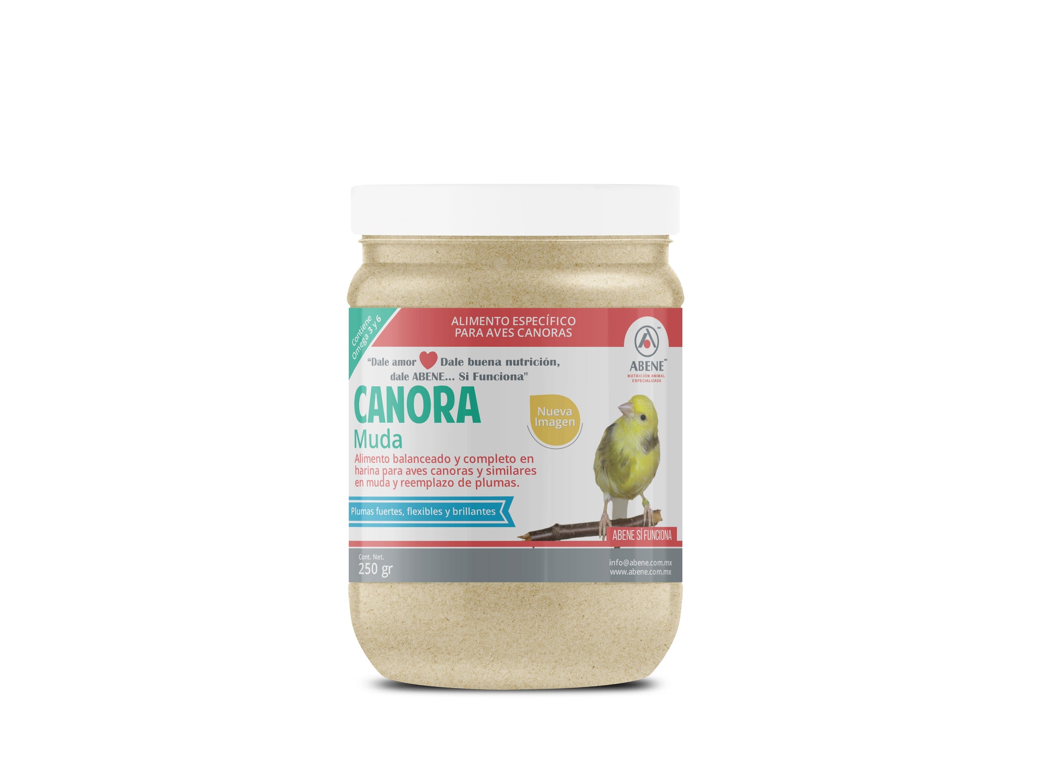 Canora Muda de Pluma (alimento balanceado para muda y reposición de pluma)