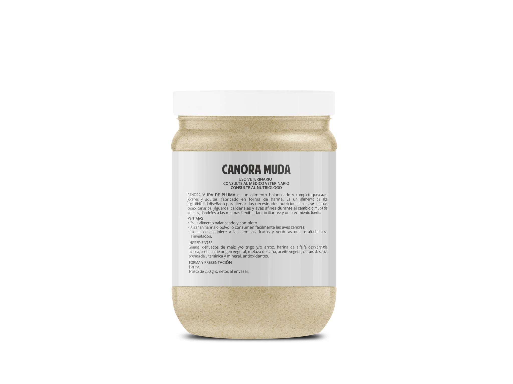 Canora Muda de Pluma (alimento balanceado para muda y reposición de pluma)
