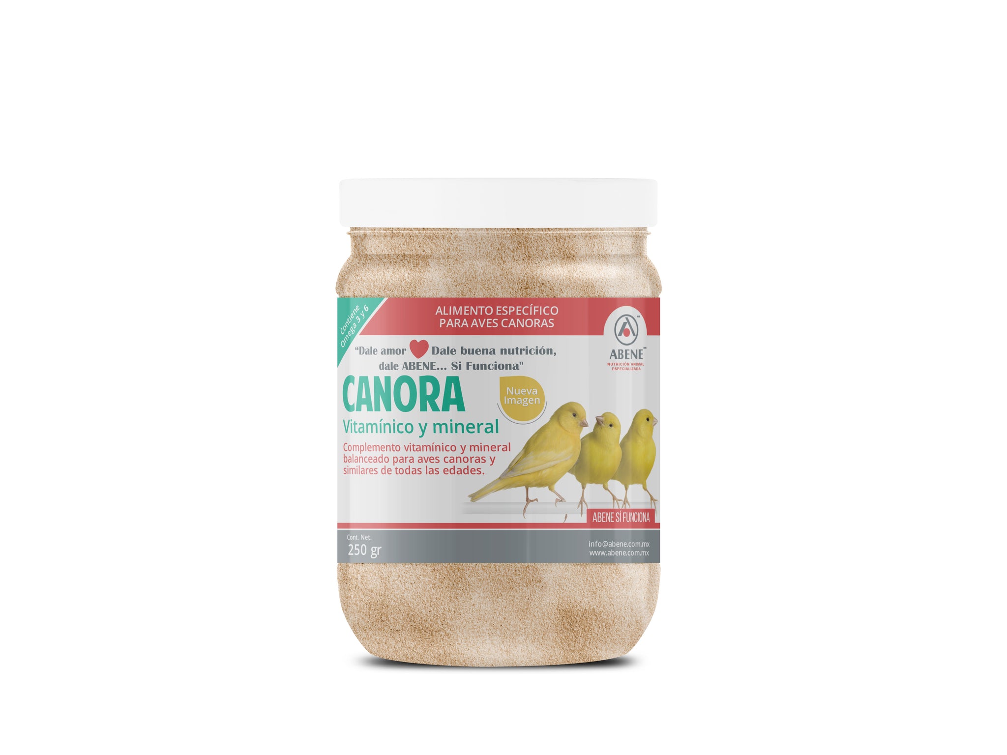 Canora Vitaminas y Minerales (complemento vitamínico y mineral aves canoras)