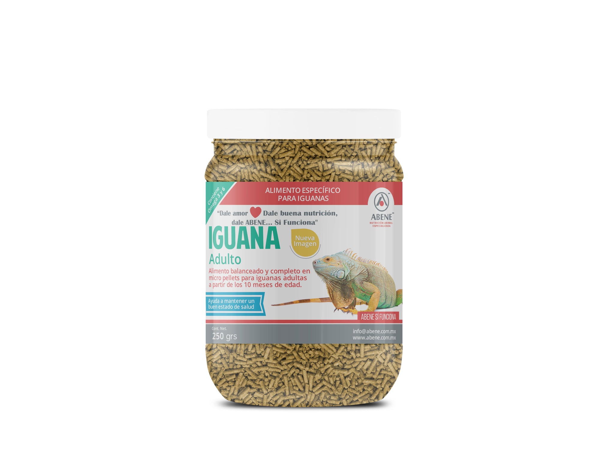 Iguana Adulto (alimento completo peletizado para iguanas adultas)
