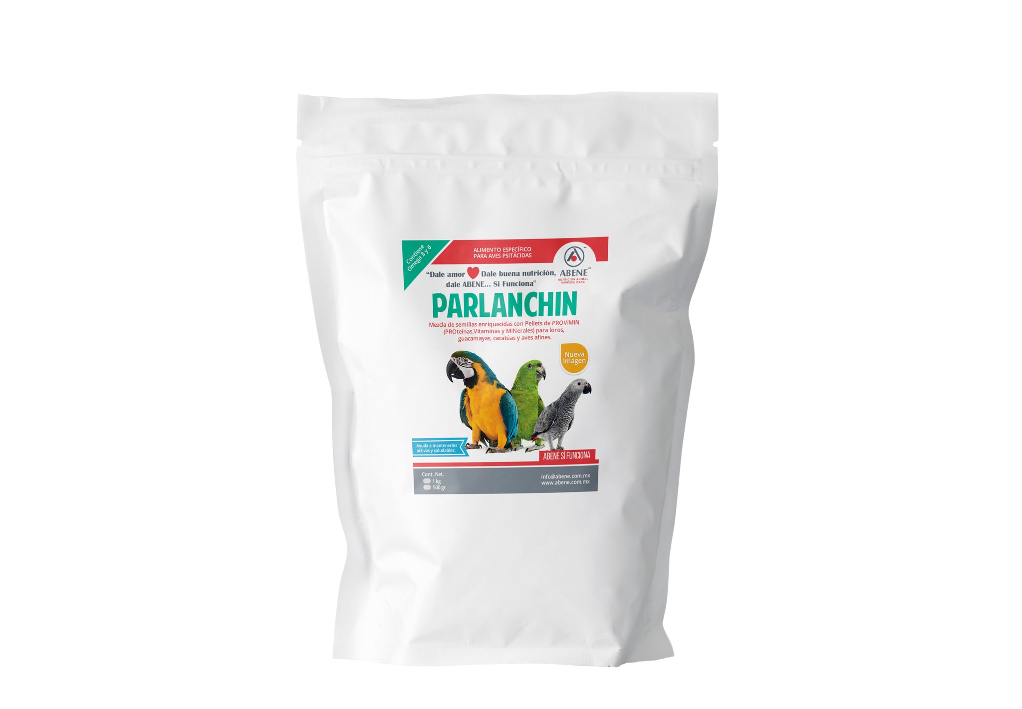 Parlanchín (alimento para aves psitácidas mezcla de semillas)